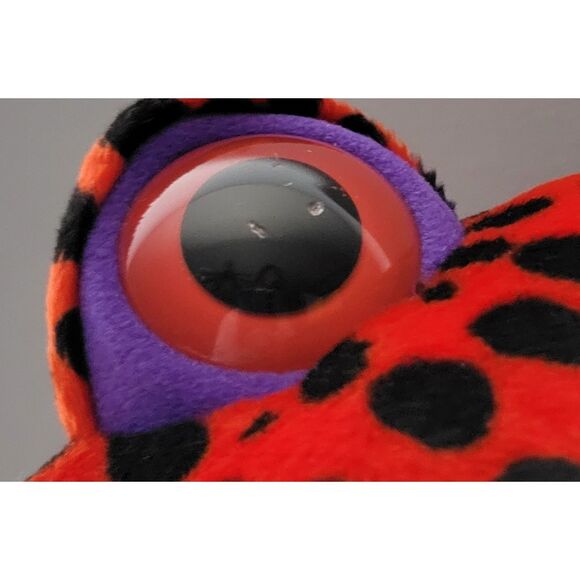 VTG 1998 The 24K Co Frog Culture Special Effects Red Dart Poison Tree Frog Plush - Picture 12 of 12